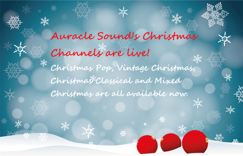 Christmas Channels are live! Licensed Background Music for Businesses